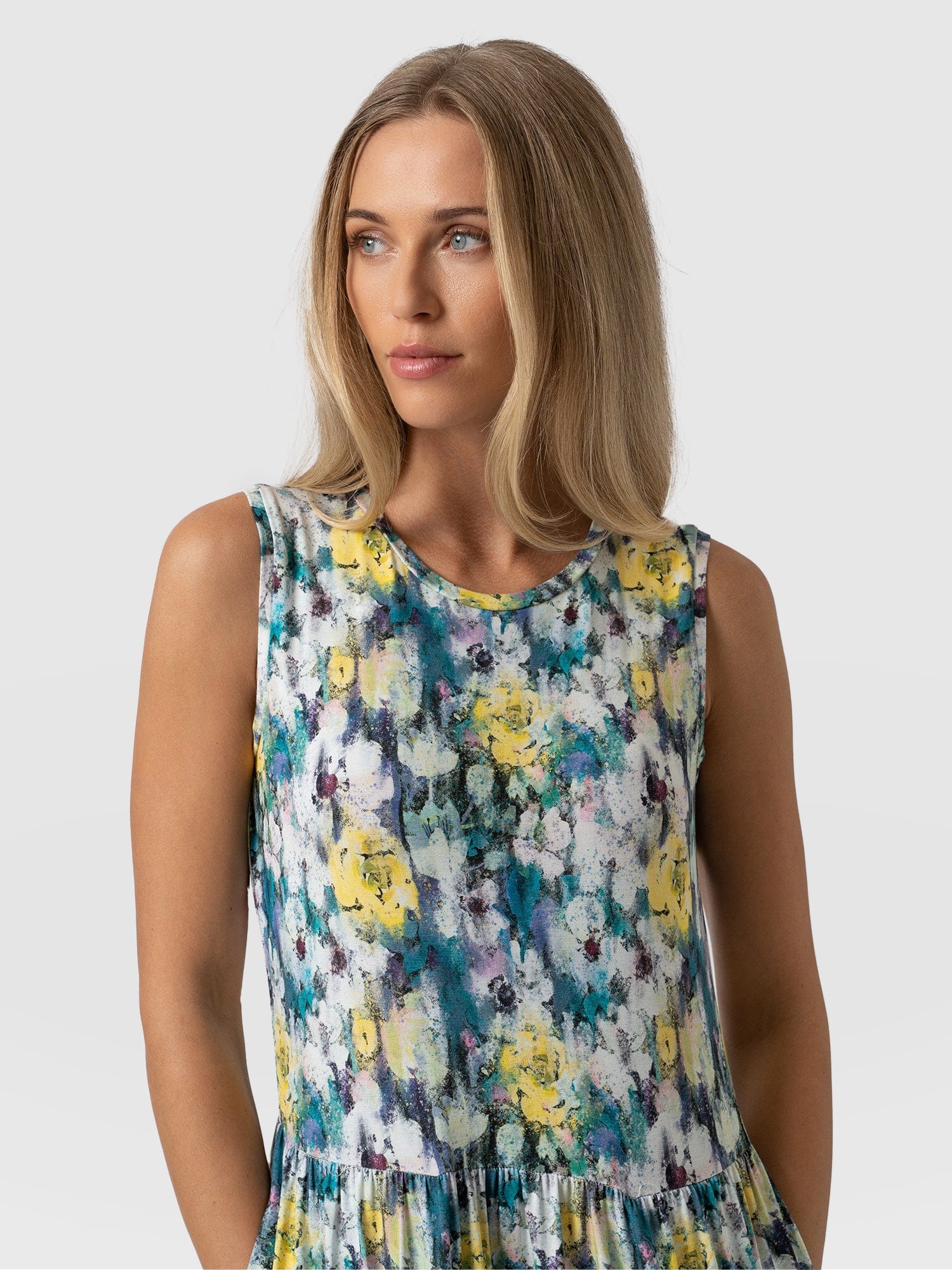 Greenwich Dress Misty Floral - Women's Dresses | Saint + Sofia® EU